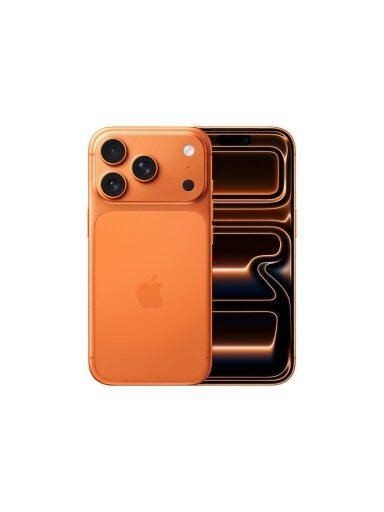 Apple | iPhone 17 Pro | Cosmic Orange | 6.3 " | Super Retina XDR display | 2622 x 1206 pixels | A19 Pro | Internal RAM 12 GB | 256 GB | Dual SIM | 5G | Main camera resolution 48+48+48 MP | Secondary camera resolution 18 MP | iOS Apple | iPhone 17 Pro | Cosmic Orange | 6.3 " | Super Retina XDR display | 2622 x 1206 pixels | A19 Pro | Internal RAM 12 GB | 256 GB | Dual SIM | 5G | Main camera resolution 48+48+48 MP | Secondary camera resolution 18 MP | iOS