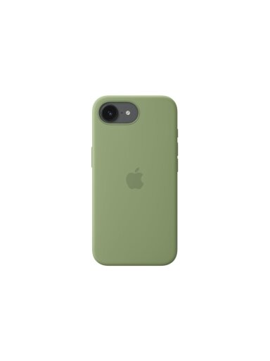 Apple iPhone 17e Silicone Case with MagSafe – Light Moss | Apple