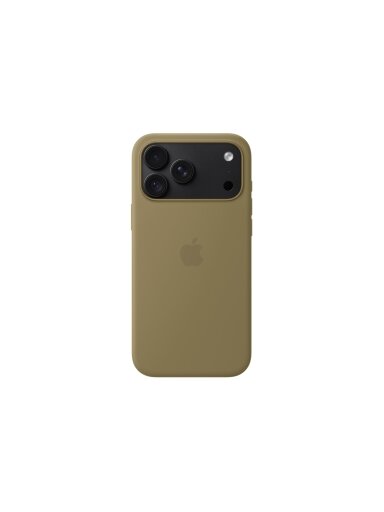 APPLE iPhone 18 Pro Max Silicone Case with MagSafe - Olive APPLE iPhone 18 Pro Max Silicone Case with MagSafe - Olive