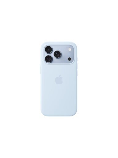 APPLE iPhone 18 Pro Silicone Case with MagSafe - Crisp Blue APPLE iPhone 18 Pro Silicone Case with MagSafe - Crisp Blue