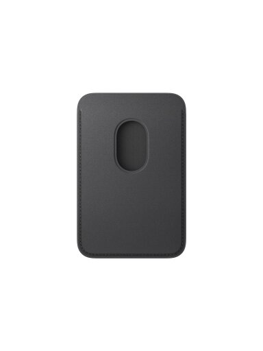 APPLE iPhone FineWoven Wallet with MagSafe - Black | Apple APPLE iPhone FineWoven Wallet with MagSafe - Black | Apple