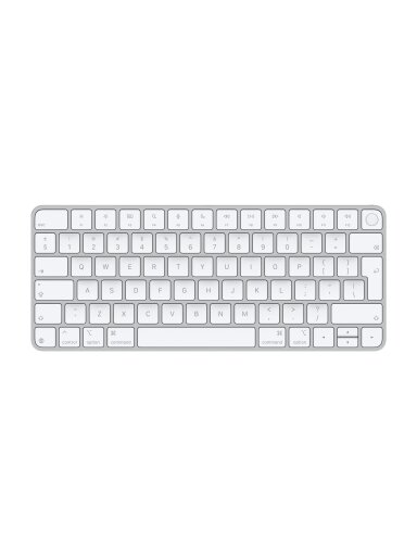 Apple Magic Keyboard with Touch ID for Mac models | MXCK3Z/A | Compact Keyboard | Wireless | Bluetooth | EN | White