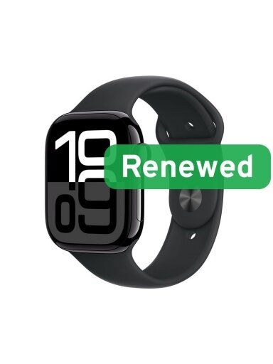 Apple Renewed Grade A | Apple Watch Series 10 LTE 46mm | Jet Black Apple Renewed Grade A | Apple Watch Series 10 LTE 46mm | Jet Black