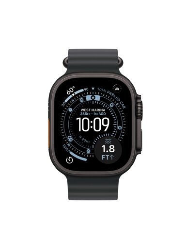 Apple Watch Ultra 3 | Smart watch | GPS (satellite) | LTPO OLED Always-On Retina display | Black Titanium Apple Watch Ultra 3 | Smart watch | GPS (satellite) | LTPO OLED Always-On Retina display | Black Titanium