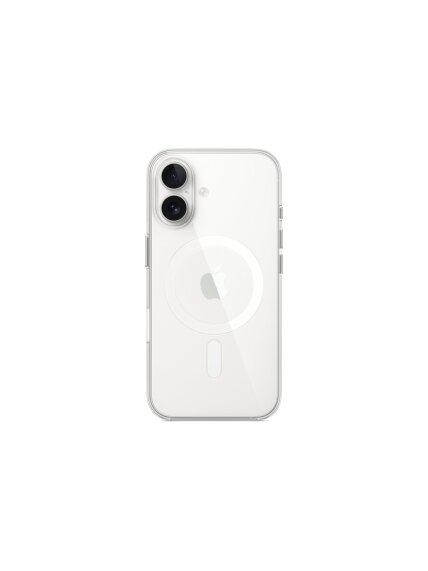 Apple Case with MagSafe | Apple | iPhone 16 | Polycarbonate | Clear Apple Case with MagSafe | Apple | iPhone 16 | Polycarbonate | Clear