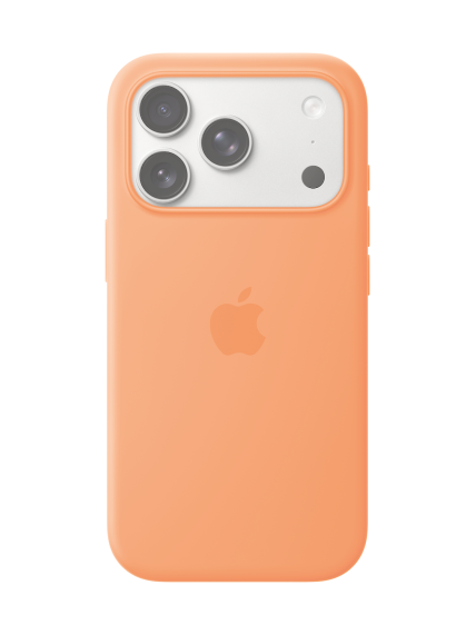 Apple Case with MagSafe | Apple | iPhone 17 Pro | Silicone | Orange 1 Apple Case with MagSafe | Apple | iPhone 17 Pro | Silicone | Orange 1
