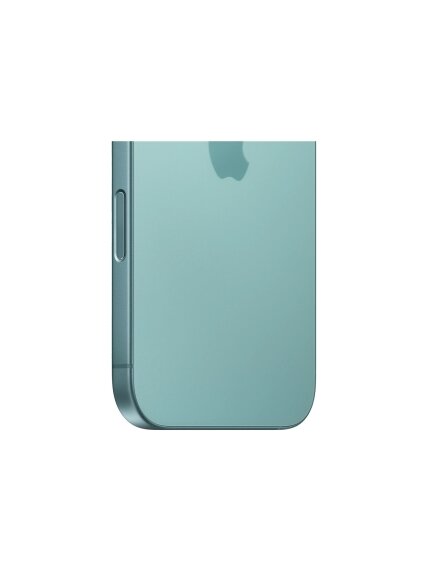 Apple | iPhone 16 | Teal | 6.1 " | Super Retina XDR display | 2556 x 1179 pixels | A18 | Internal RAM 8 GB | 128 GB | Dual SIM | 4G | Main camera resolution 48+12 MP | Secondary camera resolution 12 MP | iOS | 18 2