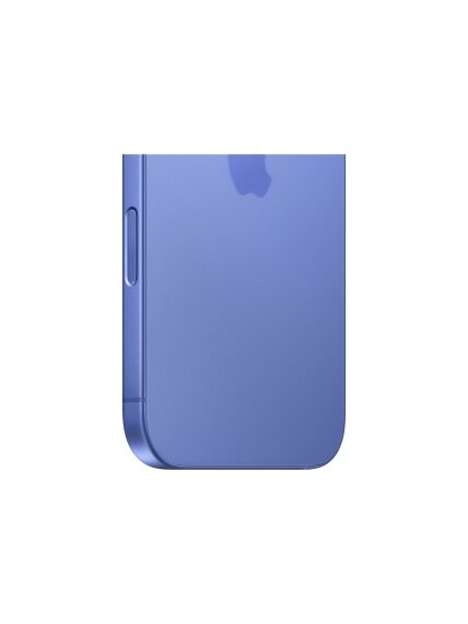 Apple | iPhone 16 | Ultramarine | 6.1 " | 2556 x 1179 pixels | OLED | A18 | Internal RAM 8 GB | 128 GB | Dual SIM | Nano SIM | 5G | Main camera resolution 48 MP | iOS 18 | Secondary camera resolution 12 MP 2
