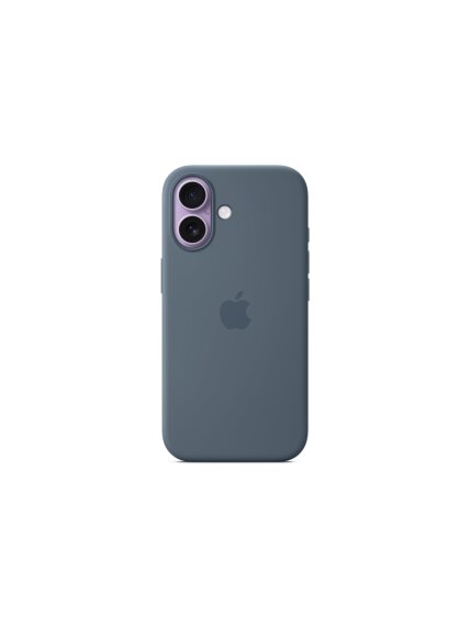 Apple iPhone 17 Silicone Case with MagSafe - Anchor Blue | Apple 1 Apple iPhone 17 Silicone Case with MagSafe - Anchor Blue | Apple 1