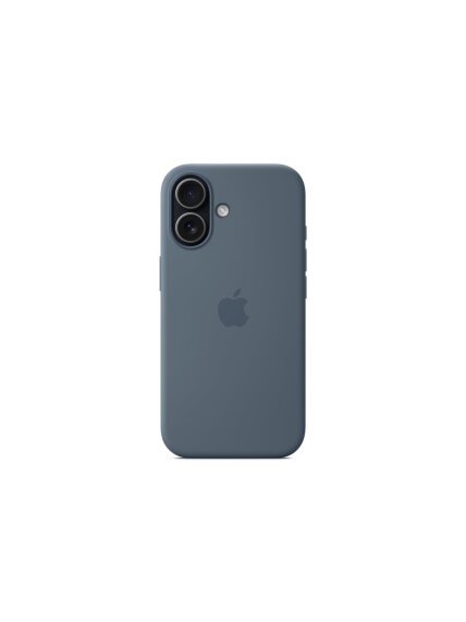 Apple iPhone 17 Silicone Case with MagSafe - Anchor Blue | Apple 2 Apple iPhone 17 Silicone Case with MagSafe - Anchor Blue | Apple 2