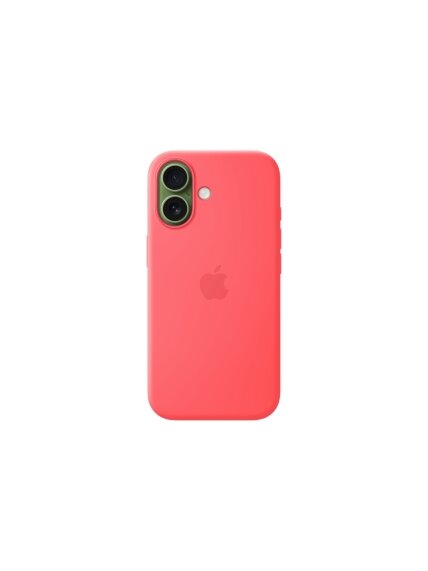 Apple iPhone 17 Silicone Case with MagSafe – Bright Guava | Apple 1