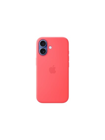 Apple iPhone 17 Silicone Case with MagSafe – Bright Guava | Apple 3
