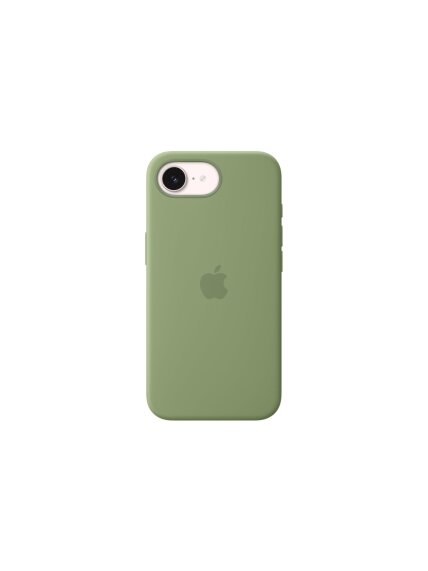 Apple iPhone 17e Silicone Case with MagSafe – Light Moss | Apple 1