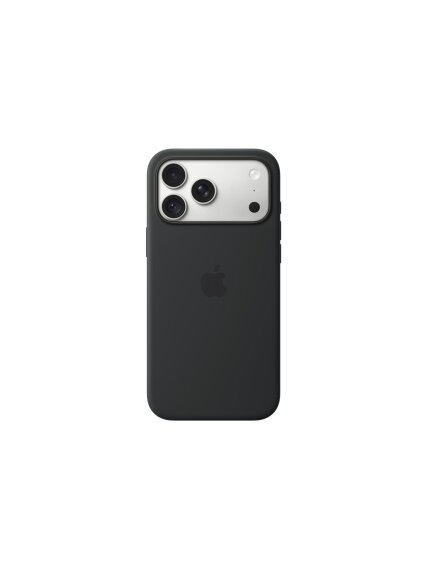 APPLE iPhone 18 Pro Max Silicone Case with MagSafe - Black | Apple 3