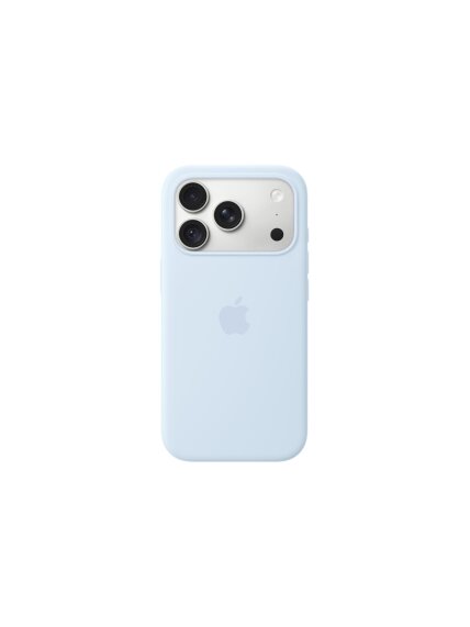 APPLE iPhone 18 Pro Silicone Case with MagSafe - Crisp Blue 3
