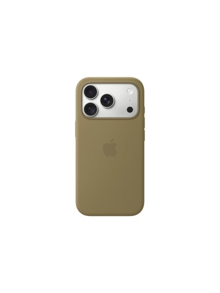 APPLE iPhone 18 Pro Silicone Case with MagSafe - Olive | Apple APPLE iPhone 18 Pro Silicone Case with MagSafe - Olive | Apple