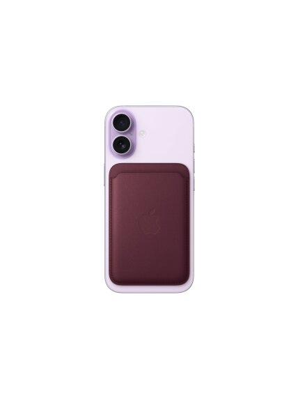 APPLE iPhone FineWoven Wallet with MagSafe - Burgundy 2 APPLE iPhone FineWoven Wallet with MagSafe - Burgundy 2