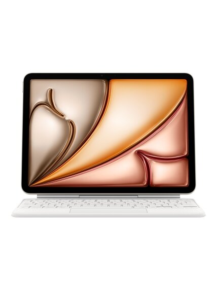 Apple Magic Keyboard for iPad Air 11-inch (M3) | Keyboard | Russian | White Apple Magic Keyboard for iPad Air 11-inch (M3) | Keyboard | Russian | White