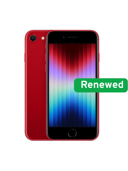 Apple Renewed Grade C | Apple iPhone SE (2022) | Red | 4.7 " | Retina HD | A15 Bionic | 4 GB | 64 GB | iOS