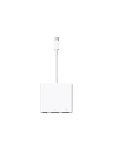 Apple USB-C Digital AV Multiport Adapter | MW5M3ZM/A | White Apple USB-C Digital AV Multiport Adapter | MW5M3ZM/A | White