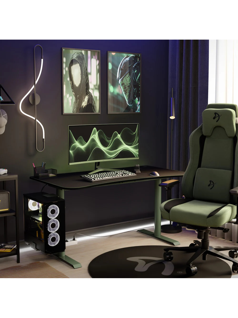Arozzi | Nova | 34 " | VA | UWQHD | 21:9 | 165 Hz | 1 ms | 3440 x 1440 pixels | 350 cd/m² | HDMI ports quantity 2 | Forest Green 6 Arozzi | Nova | 34 " | VA | UWQHD | 21:9 | 165 Hz | 1 ms | 3440 x 1440 pixels | 350 cd/m² | HDMI ports quantity 2 | Forest Green 6