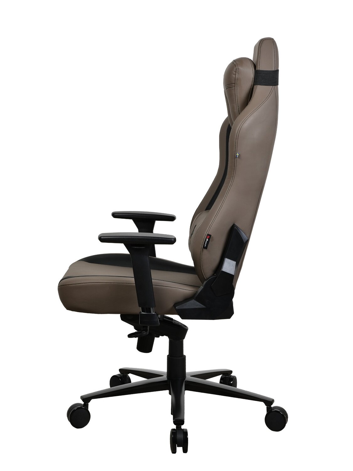 Arozzi Frame material: Metal; Wheel base: Aluminium; Upholstery: Soft PU | Arozzi | Gaming Chair | Vernazza SoftPU | Brown 2