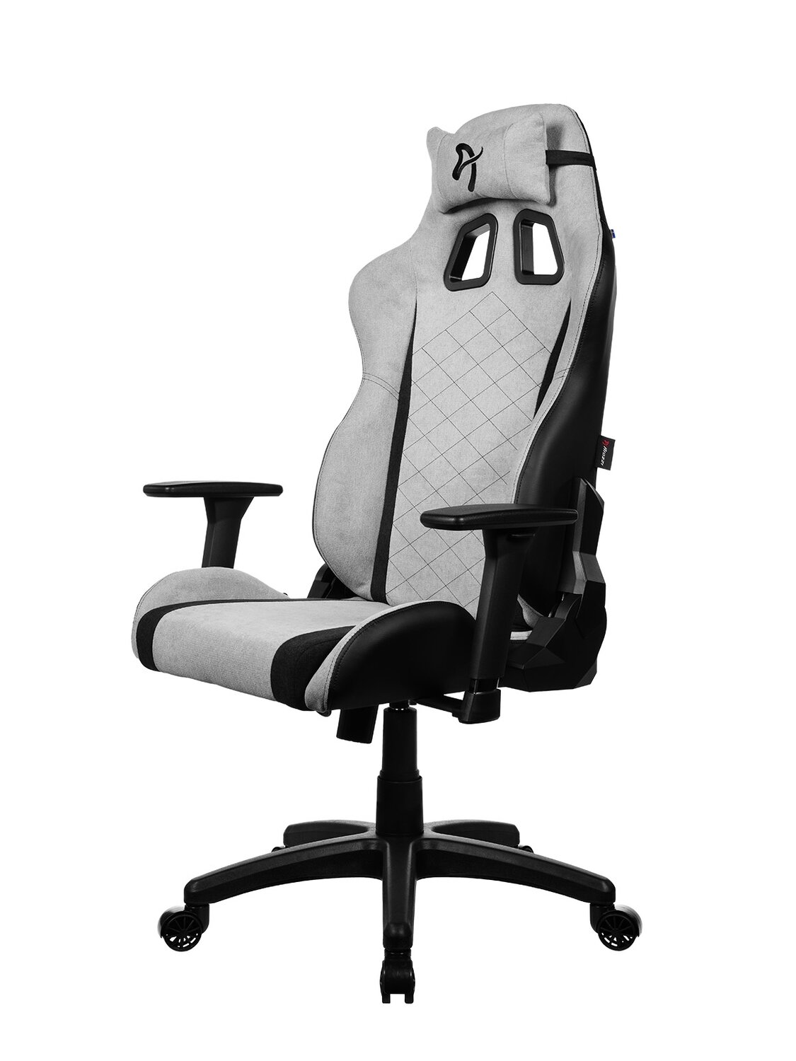 Arozzi Soft Fabric | Gaming Chair | Avanti SoftFabric | Light Grey 1