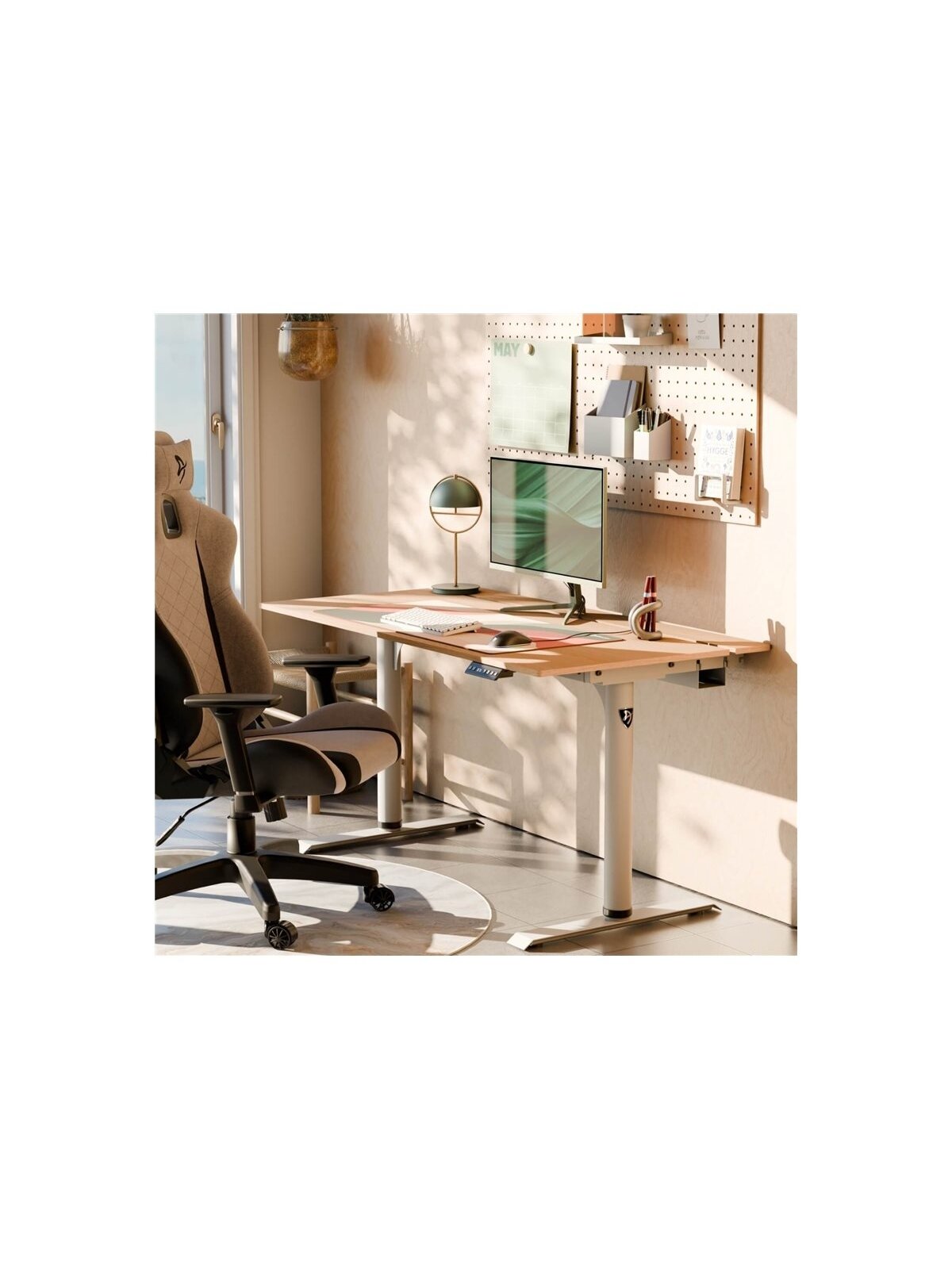 Arozzi Electric Standing Desk | Arena Nordico | Birch 4 Arozzi Electric Standing Desk | Arena Nordico | Birch 4