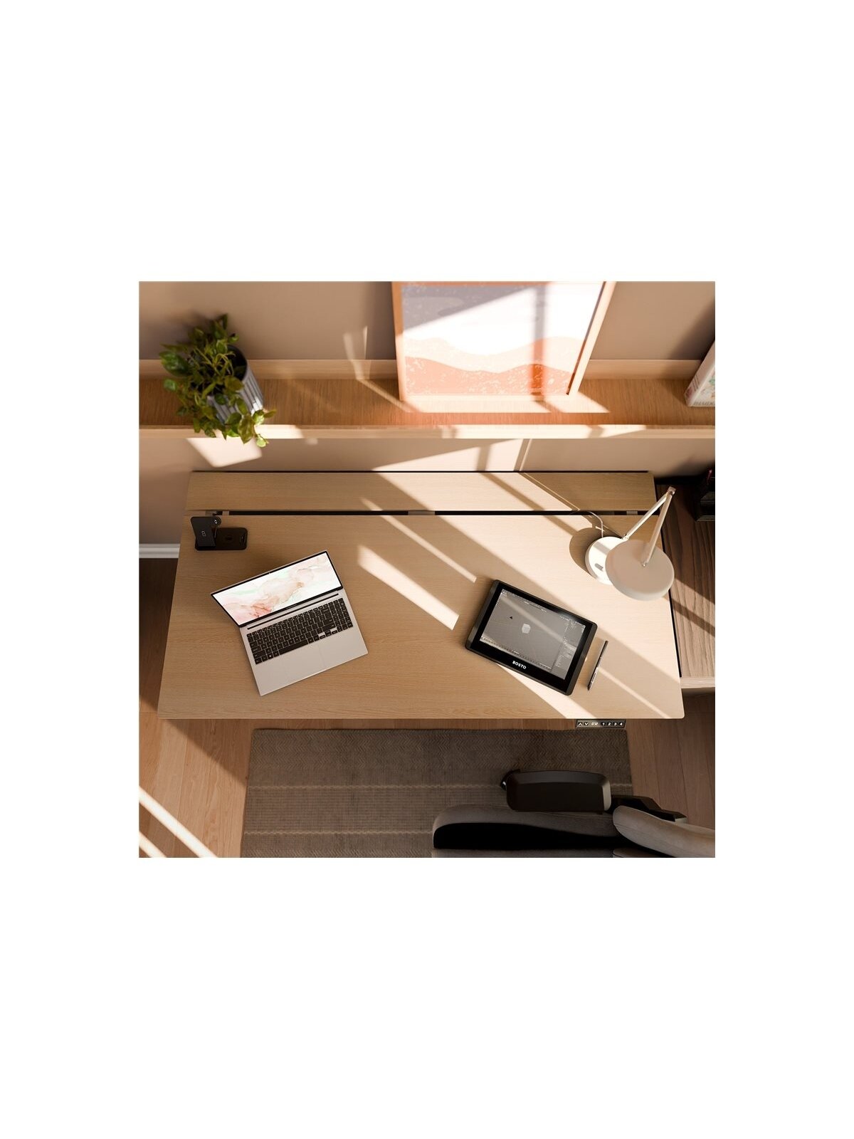 Arozzi Electric Standing Desk | Arena Nordico | Birch 6 Arozzi Electric Standing Desk | Arena Nordico | Birch 6
