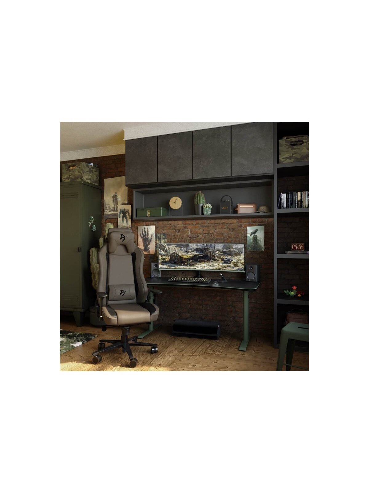 Arozzi Gaming Desk | Arena Large | Forest Green 4 Arozzi Gaming Desk | Arena Large | Forest Green 4