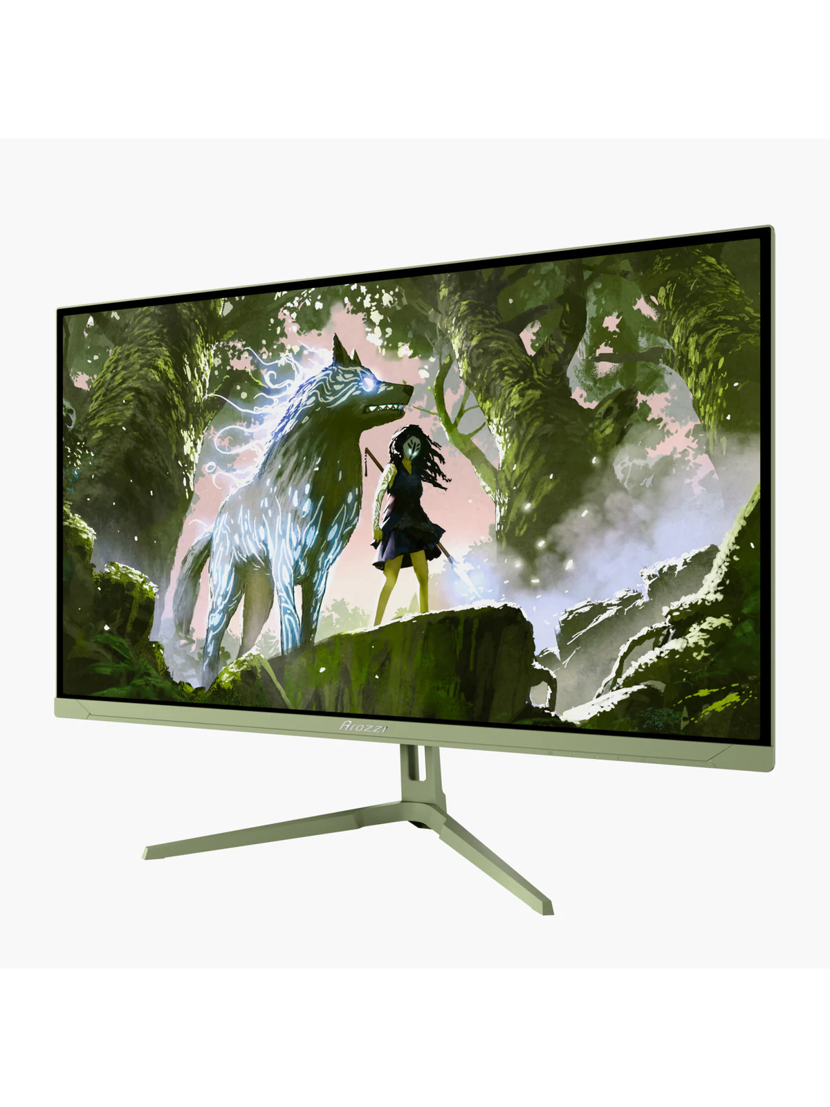 Arozzi | Nova | 27 " | IPS | QHD | 16:9 | 180 Hz | 1 ms | 2560 x 1440 pixels | 350 cd/m² | HDMI ports quantity 2 | Forest Green Arozzi | Nova | 27 " | IPS | QHD | 16:9 | 180 Hz | 1 ms | 2560 x 1440 pixels | 350 cd/m² | HDMI ports quantity 2 | Forest Green