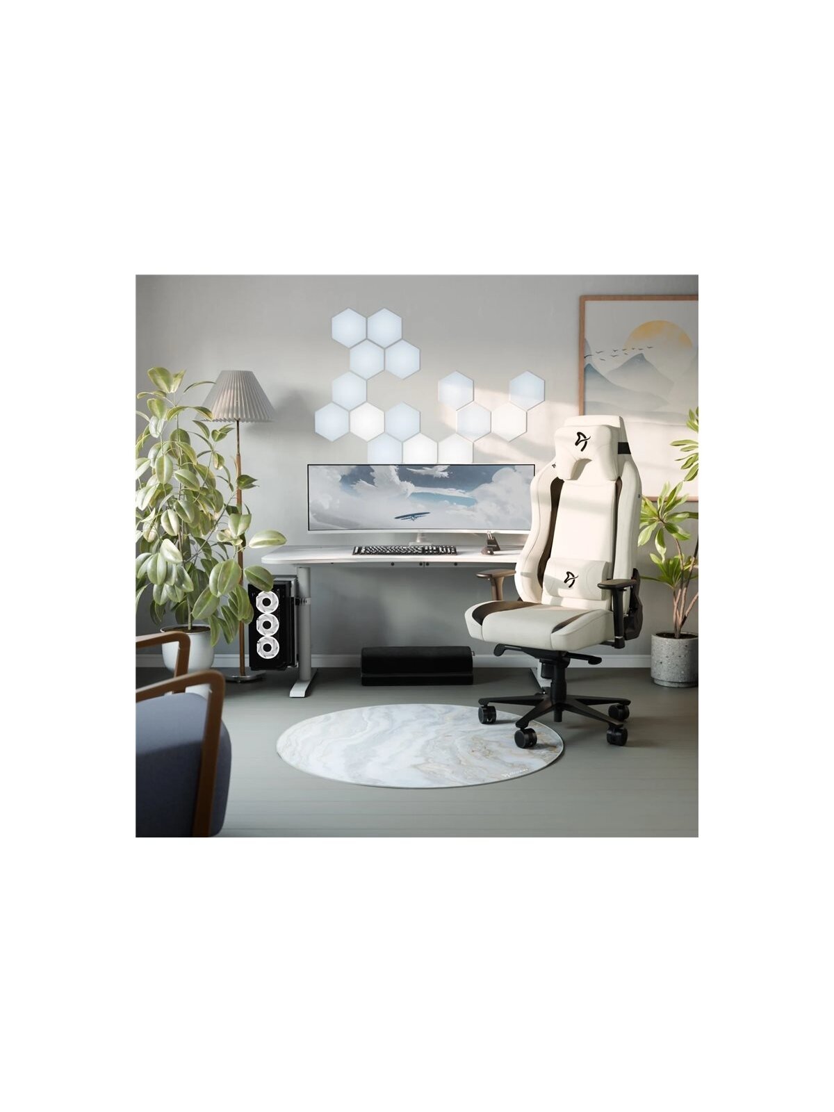 Arozzi | Nova | 49 " | VA | 32:9 | 165 Hz | 4 ms | 5120 x 1440 pixels | 350 cd/m² | HDMI ports quantity 2 | White 5