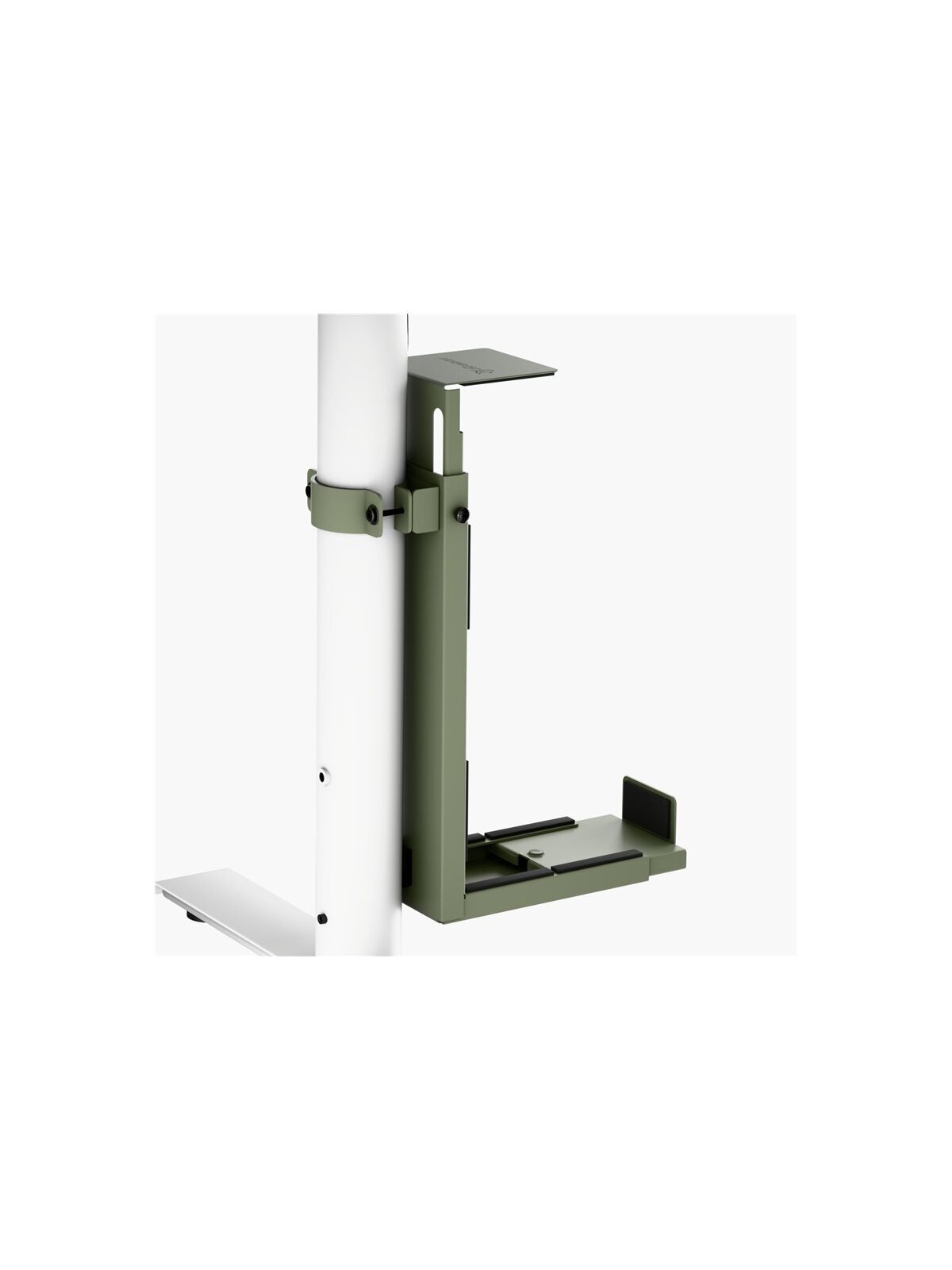 Arozzi | Under-desk | Arena PC Mount AZ-PCMOUNT-FST | Adjustable Height, Width | Forest Green 4 Arozzi | Under-desk | Arena PC Mount AZ-PCMOUNT-FST | Adjustable Height, Width | Forest Green 4