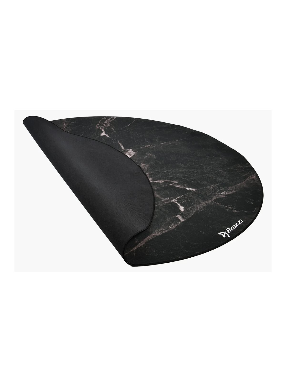 Arozzi Zona Round Floor Pad | Black Marble 2 Arozzi Zona Round Floor Pad | Black Marble 2