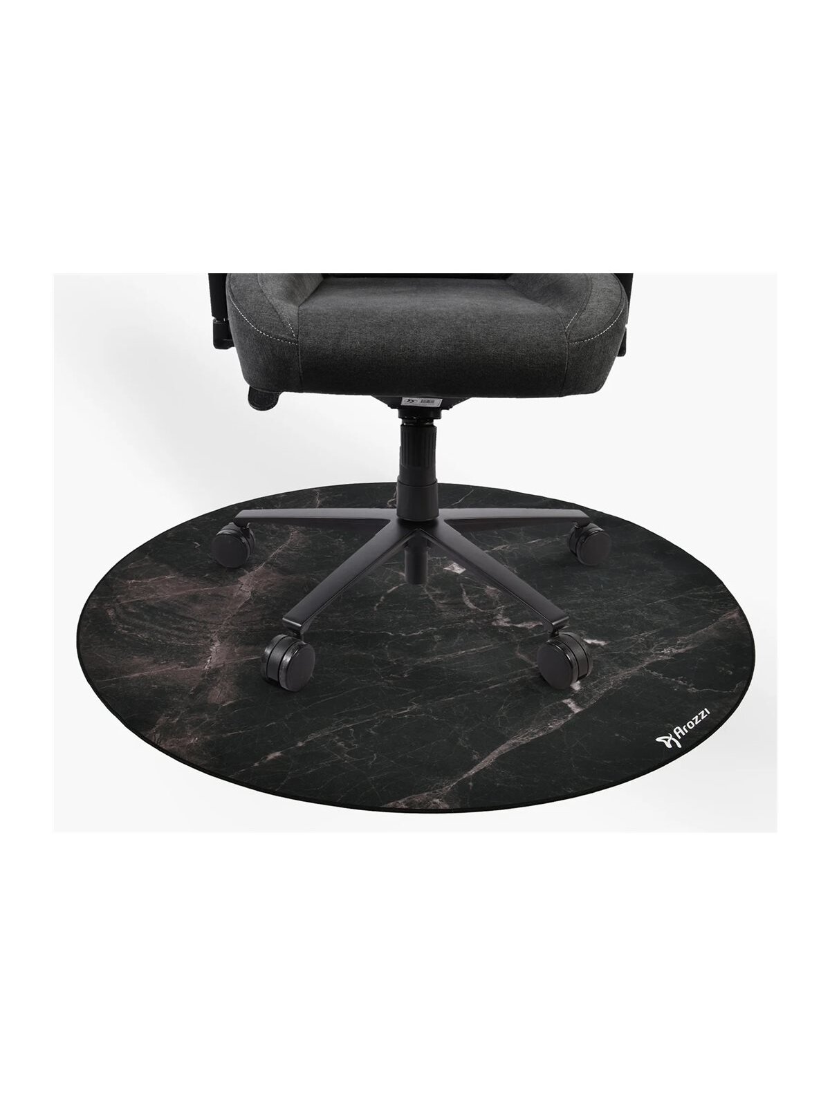 Arozzi Zona Round Floor Pad | Black Marble 3