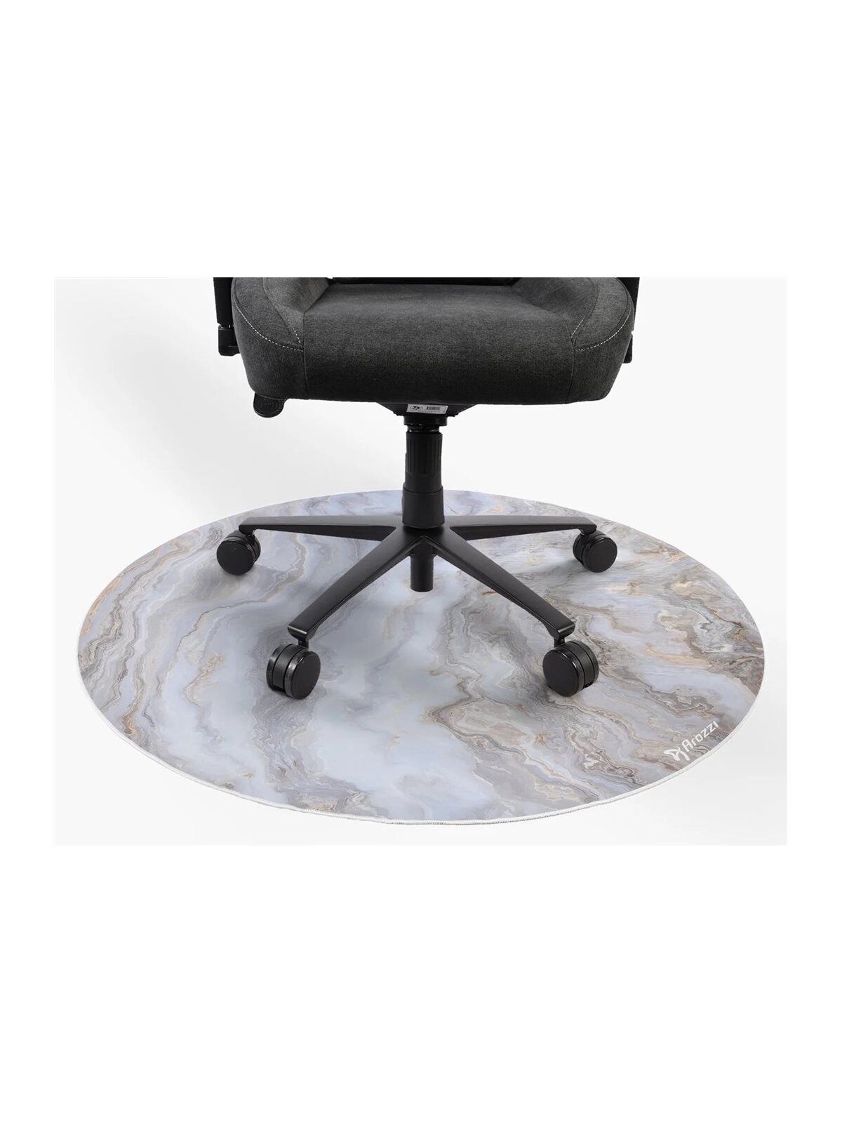 Arozzi Zona Round Floor Pad | White Marble 3