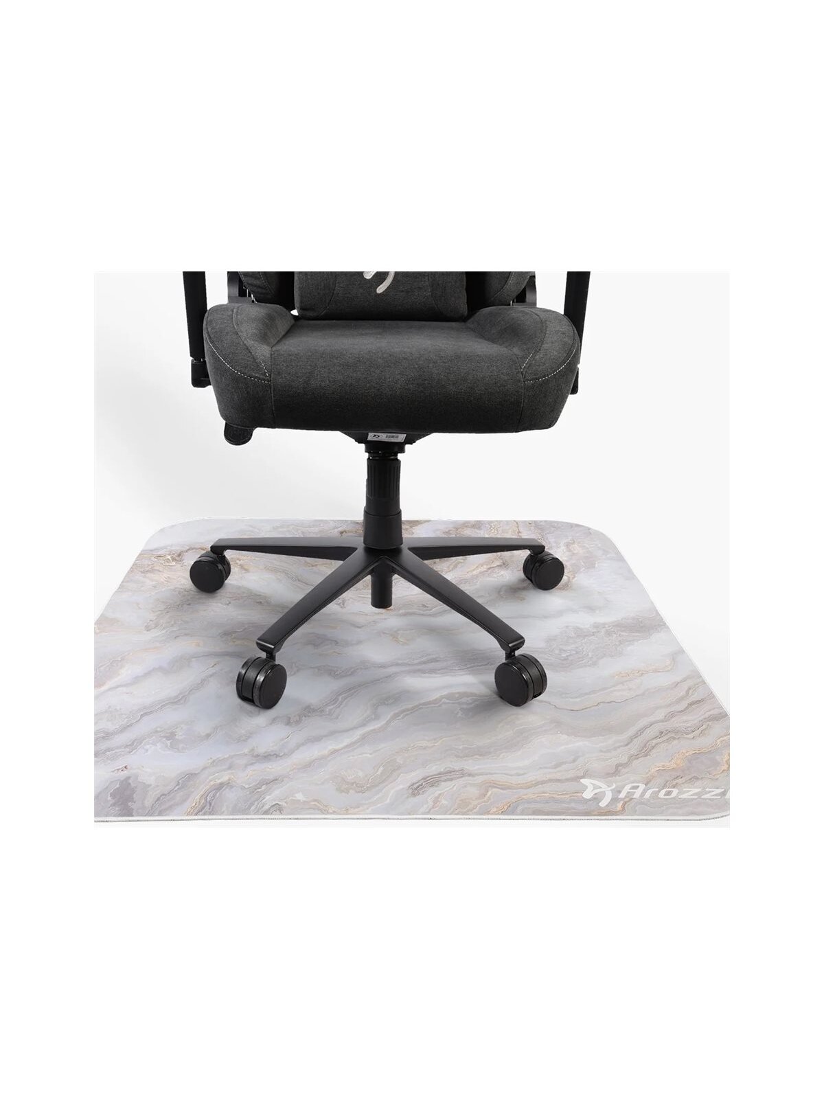 Arozzi Zona Square Floor Pad | White Marble 3 Arozzi Zona Square Floor Pad | White Marble 3