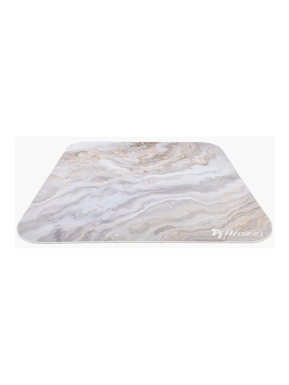 Arozzi Zona Square Floor Pad | White Marble Arozzi Zona Square Floor Pad | White Marble