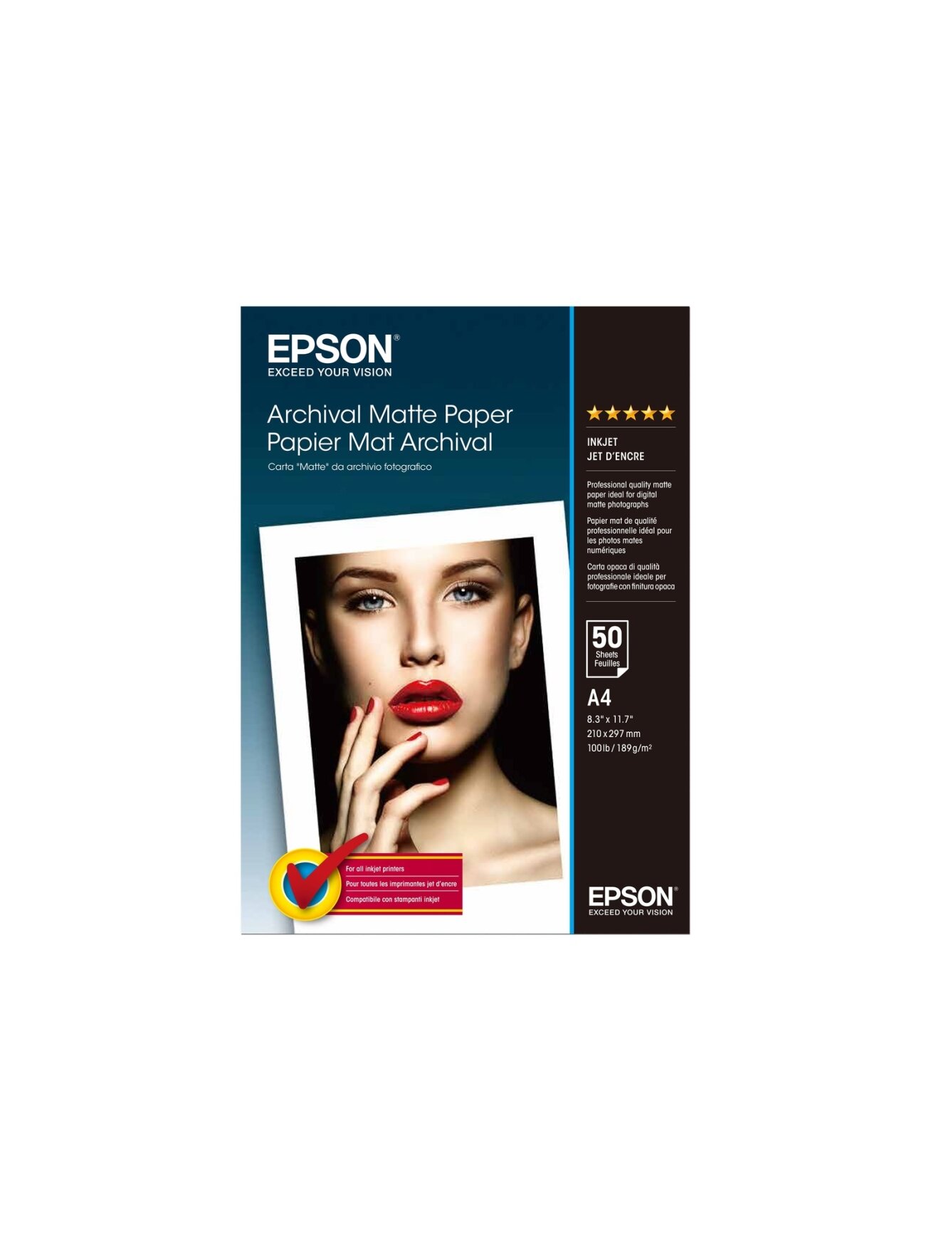 Archival Matte Paper - A4 - 50 Sheets | A4