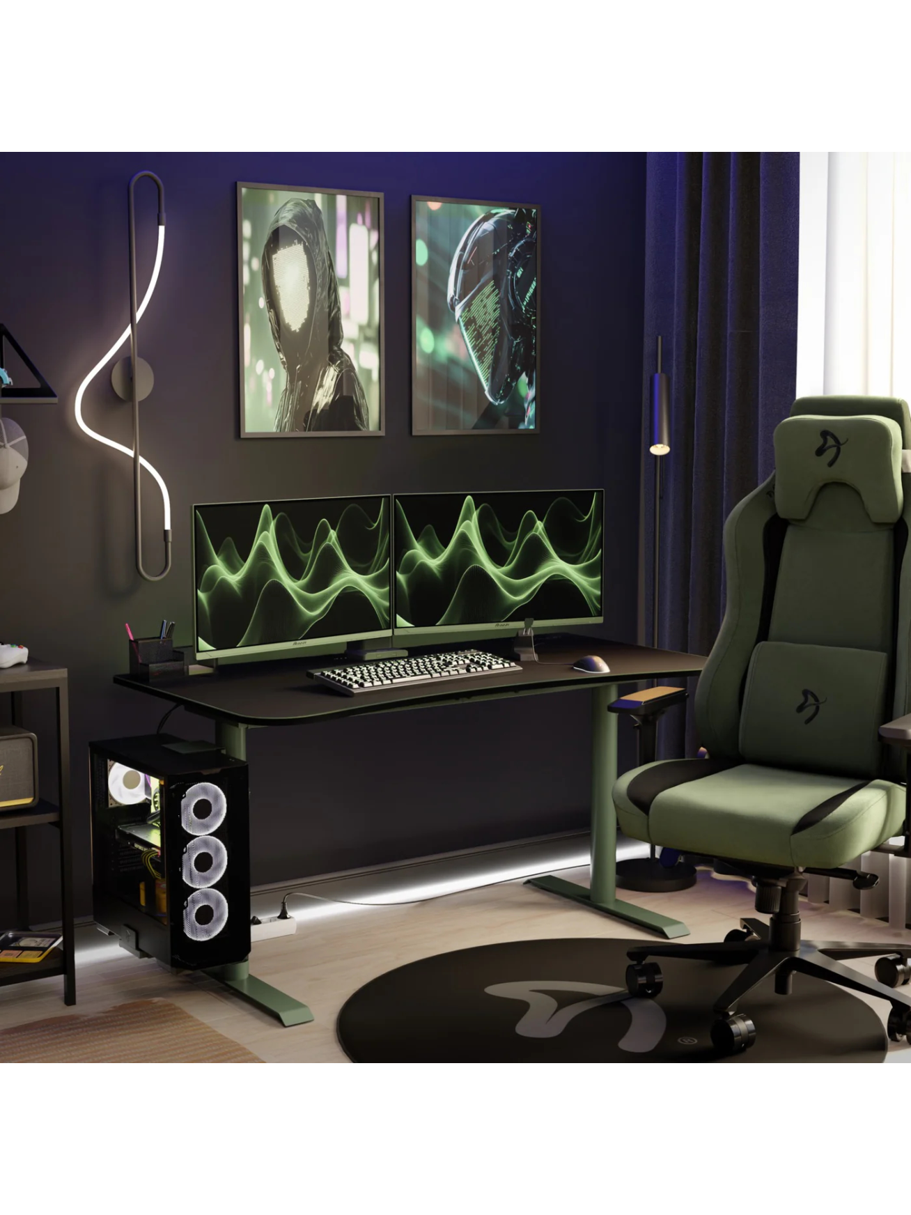 Arozzi | Nova | 27 " | IPS | QHD | 16:9 | 180 Hz | 1 ms | 2560 x 1440 pixels | 350 cd/m² | HDMI ports quantity 2 | Forest Green 5 Arozzi | Nova | 27 " | IPS | QHD | 16:9 | 180 Hz | 1 ms | 2560 x 1440 pixels | 350 cd/m² | HDMI ports quantity 2 | Forest Green 5