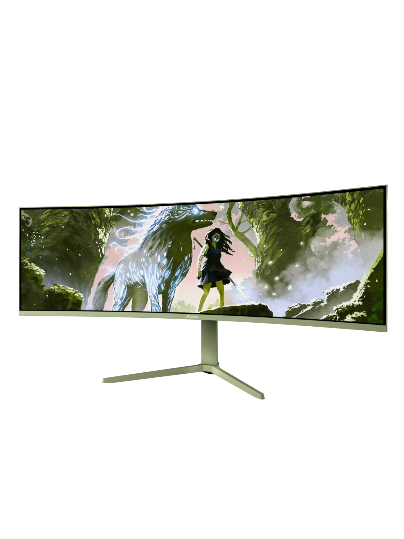 Arozzi | Nova | 49 " | VA | 32:9 | 165 Hz | 4 ms | 5120 x 1440 pixels | 350 cd/m² | HDMI ports quantity 2 | Forest Green 8 Arozzi | Nova | 49 " | VA | 32:9 | 165 Hz | 4 ms | 5120 x 1440 pixels | 350 cd/m² | HDMI ports quantity 2 | Forest Green 8
