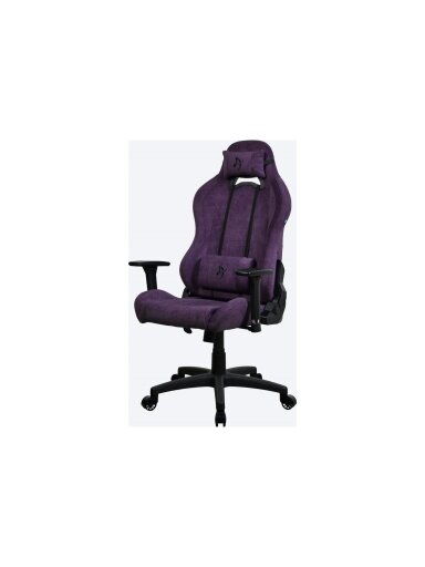 Arozzi Frame material: Metal; Wheel base: Aluminium; Upholstery: Soft fabric | Arozzi | Gaming Chair | Torretta | Purple Arozzi Frame material: Metal; Wheel base: Aluminium; Upholstery: Soft fabric | Arozzi | Gaming Chair | Torretta | Purple