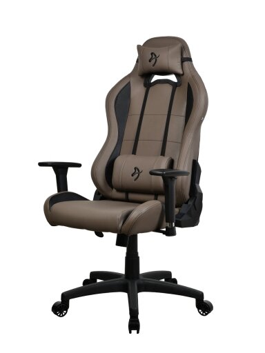 Arozzi Frame material: Metal; Wheel base: Nylon; Upholstery: Soft PU | Arozzi | Gaming Chair | Torretta SoftPU | Brown Arozzi Frame material: Metal; Wheel base: Nylon; Upholstery: Soft PU | Arozzi | Gaming Chair | Torretta SoftPU | Brown
