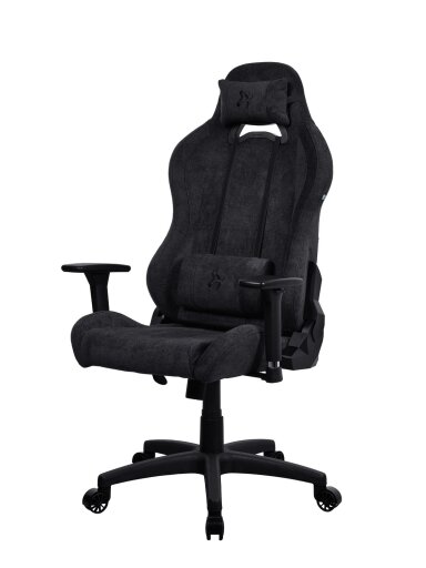 Arozzi Metal/Reinforced nylon | Gaming Chair | Torretta Soft Fabric | Pure Black Arozzi Metal/Reinforced nylon | Gaming Chair | Torretta Soft Fabric | Pure Black