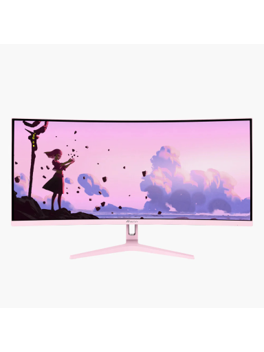 Arozzi | Nova | 34 " | VA | UWQHD | 21:9 | 165 Hz | 1 ms | 3440 x 1440 pixels | 350 cd/m² | HDMI ports quantity 2 | Pink