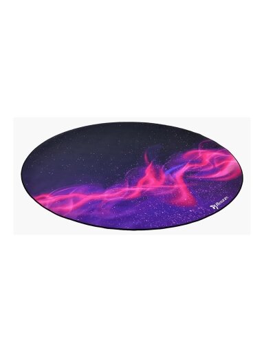 Arozzi Zona Round Floor Pad | Purple Galaxy Arozzi Zona Round Floor Pad | Purple Galaxy