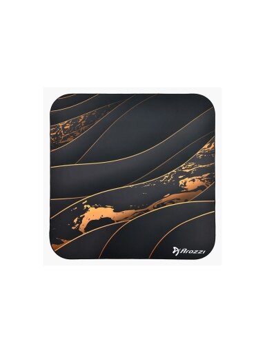 Arozzi Zona Square Floor Pad | Black/Gold Arozzi Zona Square Floor Pad | Black/Gold