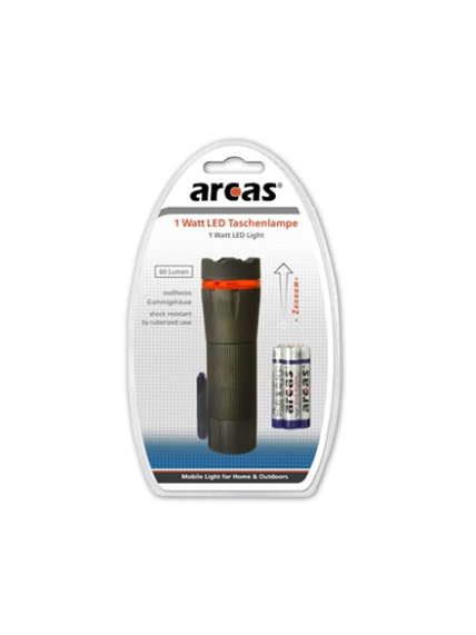 Arcas | Torch | LED | 1 W | 60 lm | Zoom function 1