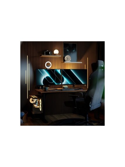 Arozzi Electric Standing Desk | Arena Nordico | Walnut 4