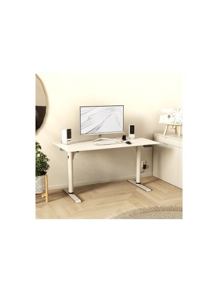 Arozzi Electric Standing Desk | Arena Nordico | White 4 Arozzi Electric Standing Desk | Arena Nordico | White 4